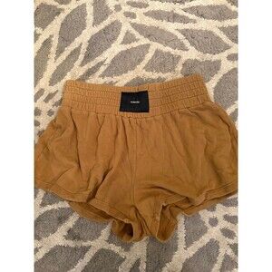 Brown High Waisted Talentless Boxer Shorts